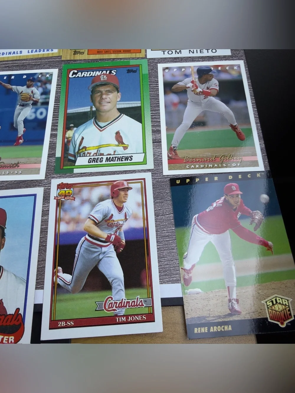 St Louis Cardinals Card Lot of 24 McGwire Ozzie Smith + 90s Mix
